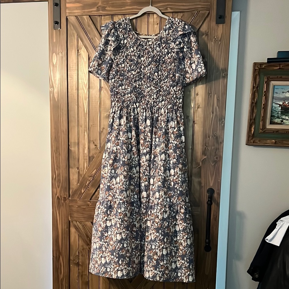 En Saison Abstract Floral Dress